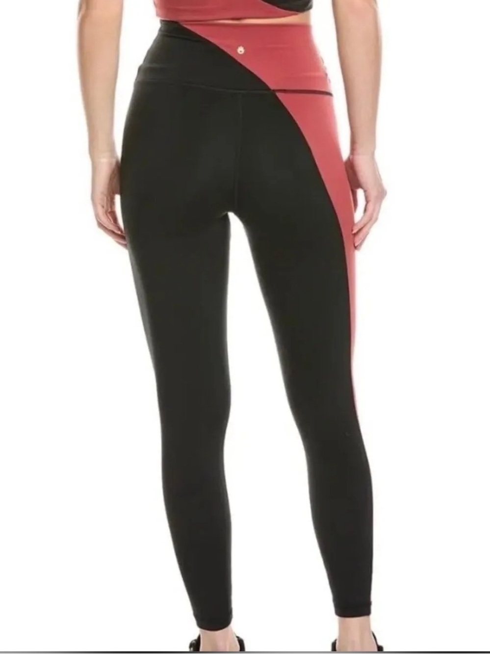 Spiritual Gangster High Waisted 7/8 Leggings Rosewood/Black - Picture 8 of 8